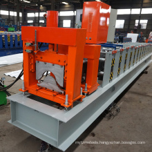 China manufacture africa metal container glazed aluminum tile making profile channel steel roof ridge cap roll forming machine